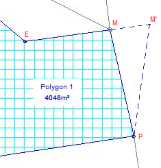Edit Polygon Area by Pivot Point