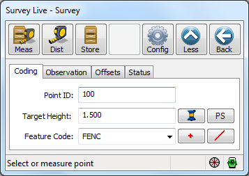 TS Survey Coding for Fence