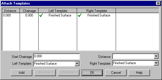 Attach Template Dialog