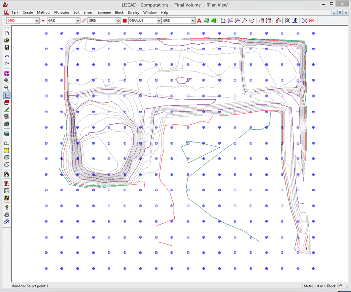 The Final Volume File With Grid Points Created