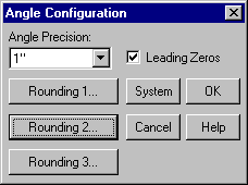 Angle Configuration Dialog Box