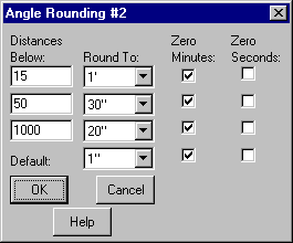 Angle Rounding #2 Dialog Box