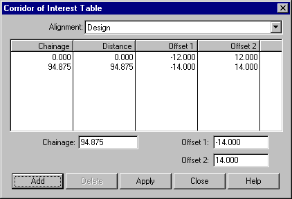 Create COI By Table