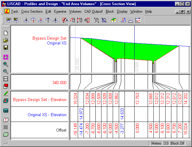 Screen Shot Of A Typical Profile In Cut