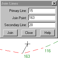 Showing Join Lines Being Used