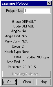 Examine Polygon Dialog Box