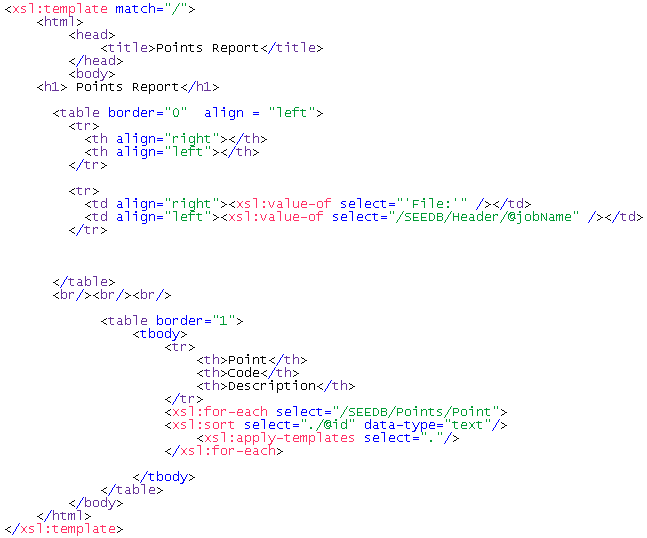 The Main Template In Raw XSL Introduction.xml