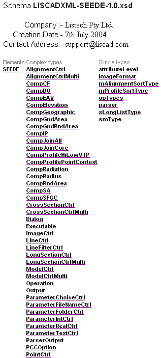 LISCADXML-SEEDE Heading