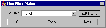 Line Filter Dialog
