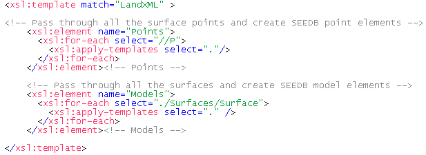 LandXML Template