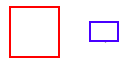 Disconnected polygon