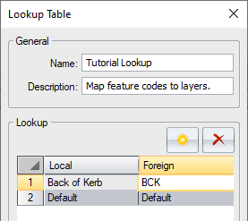 Create a Lookup Table