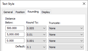 Distance Rounding