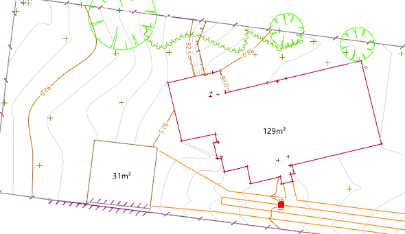 Create contour text