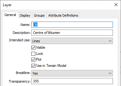 Layer setting