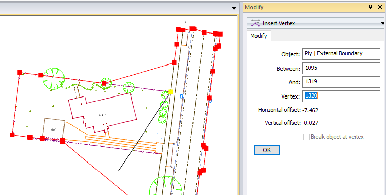 Insert vertex