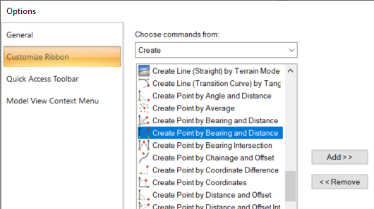 Choose Commands